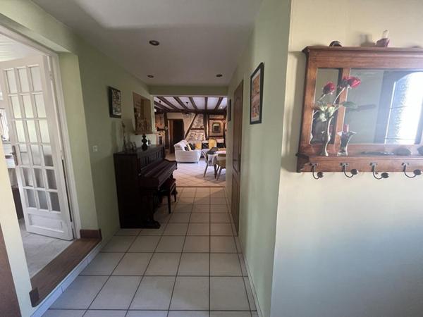 Ferme rénovée 156 m2 -   7 pièce(s) - terrain 2683 m2 avec piscine