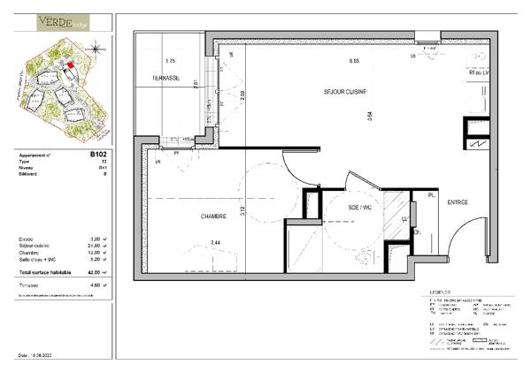 NEW CORNER - ST HERBLAIN - T4 PINEL