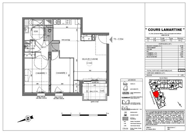 NEW CORNER - ST HERBLAIN - T4 PINEL