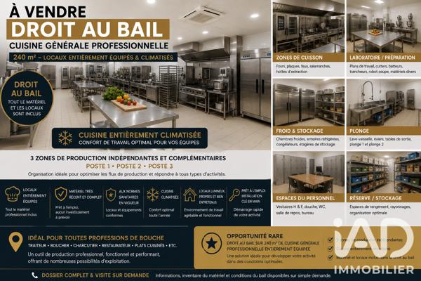 Traiteur​ à vendre 240 m² Castanet-Tolosan