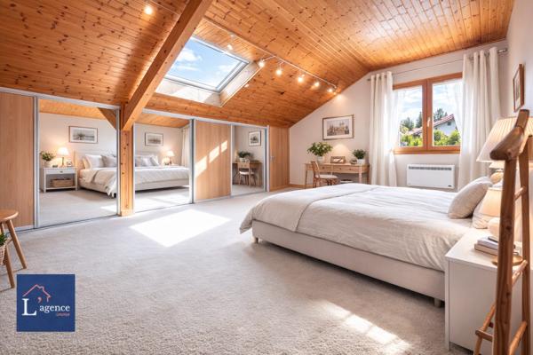 Villa 7pièces -200m² - vue panoramique, garage double, sous-sol + cave