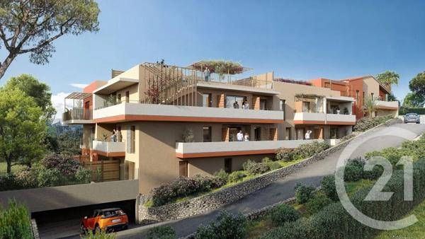 Appartement F2 à vendre  2 pièces - 41,40 m 2   ANTIBES  - 06