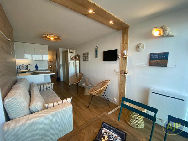 Appartement à louer Arcachon : 1 pièces, 24m² avec 0 chambre(s) à 750€ - AJP Immobilier Arcachon