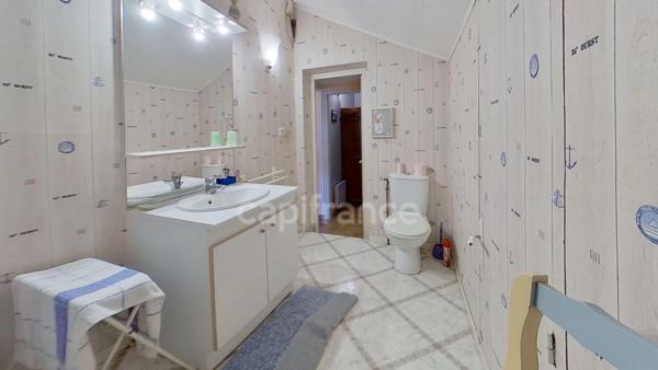 Maison de 134m2, 4 chambres, jardin, garage à MARMANDE (47)