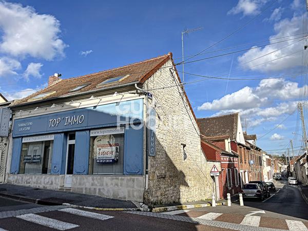 Immeuble de rapport Margny Les Compiègne local 75m2 plus f2 vendu loué