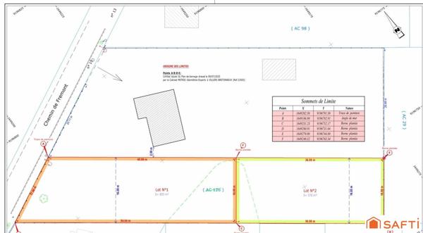 À vendre – Terrain à Bertangles