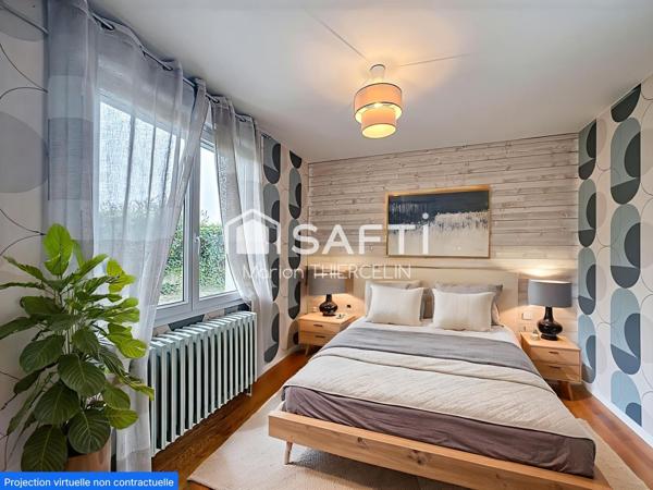 Belle longère familiale de 147m² environ située dans un environnement naturel et calme