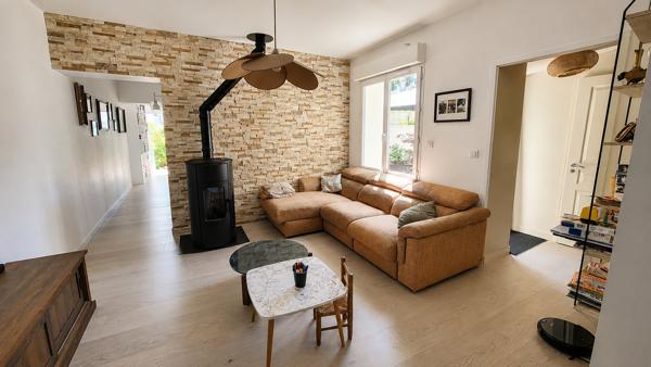 Maison 3 chambres et bureau, 110 m2 à Vertou