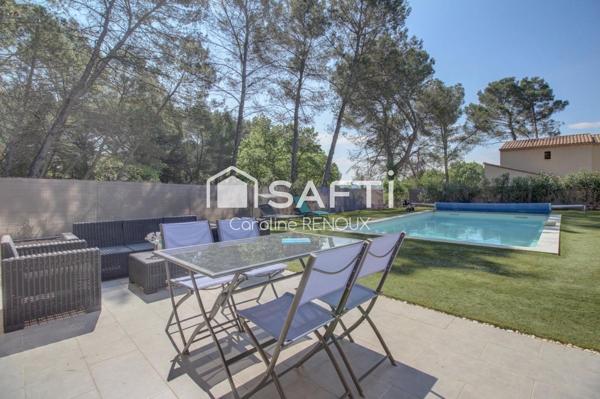 Maison 80 m² RT2012, 3 chambres, jardin, piscine