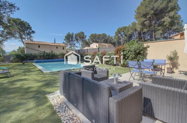 Maison 80 m² RT2012, 3 chambres, jardin, piscine
