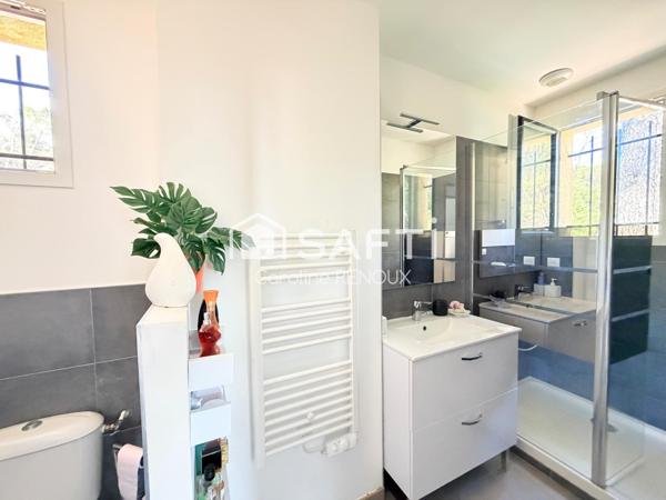 Maison 80 m² RT2012, 3 chambres, jardin, piscine