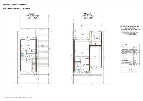 Maison Loches 4 pièce(s) 82 m2 - 3 chambres