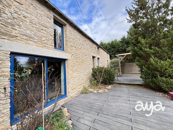 LONGÈRE EN PIERRE – HAMEAU CALME À MALVILLE