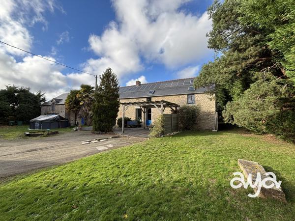 LONGÈRE EN PIERRE – HAMEAU CALME À MALVILLE