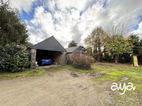 LONGÈRE EN PIERRE – HAMEAU CALME À MALVILLE