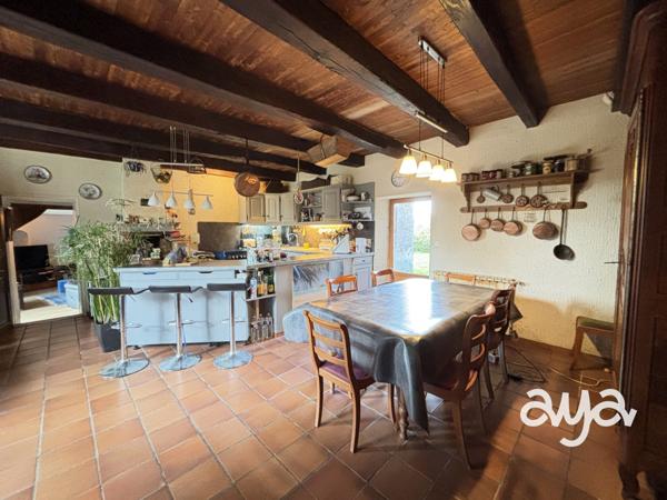 LONGÈRE EN PIERRE – HAMEAU CALME À MALVILLE