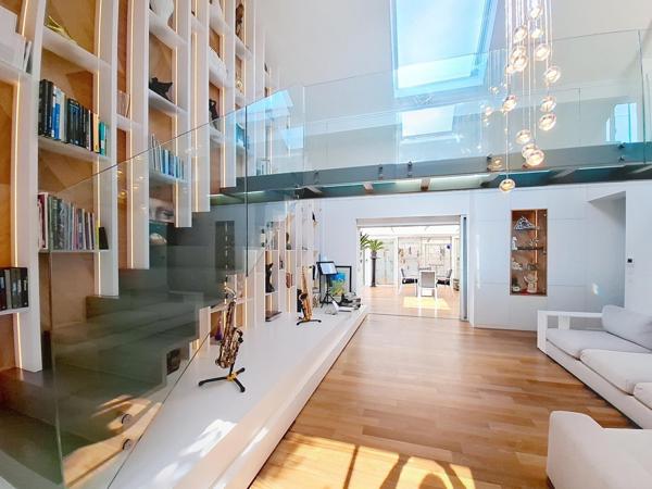 Maison rénovée avec élégance par un architecte