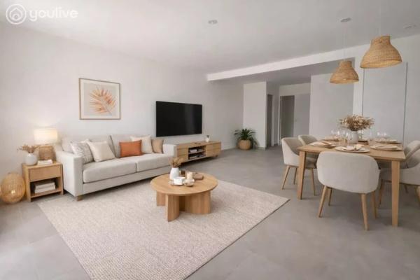 Appartement T4 avec terrasse exceptionnelle – Volumes rares, vie tropicale