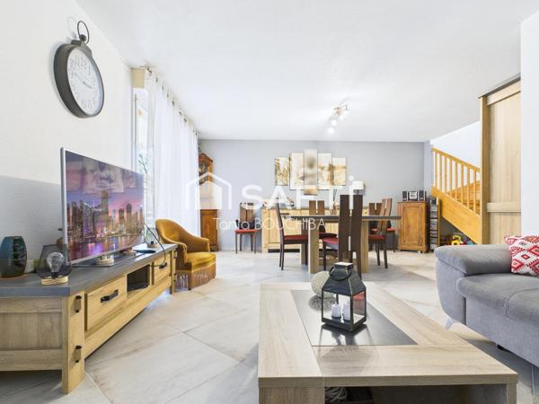 Maison familiale avec jardin et garage