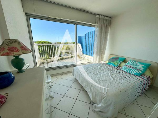 En première ligne, 3 pièces avec terrasse de 63m², vue mer