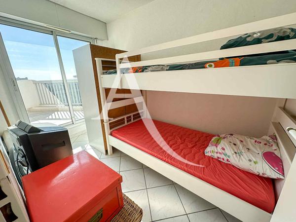 En première ligne, 3 pièces avec terrasse de 63m², vue mer