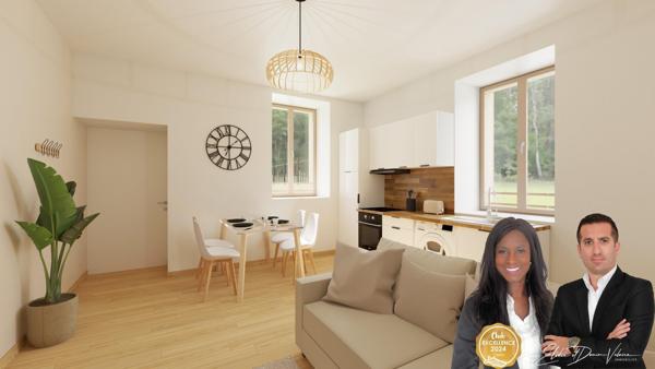 Appartement RDJ 36m2 L'Isle d'Abeau (Village)