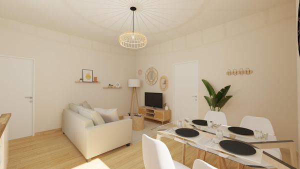 Appartement RDJ 36m2 L'Isle d'Abeau (Village)