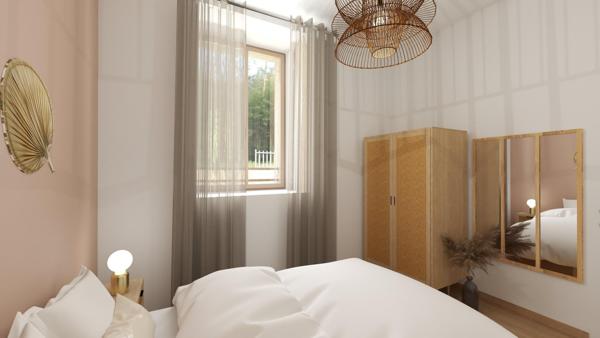 Appartement RDJ 36m2 L'Isle d'Abeau (Village)