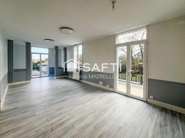 Maison 4 chambres, 6 pièces 130 m2, jardin 800 m2