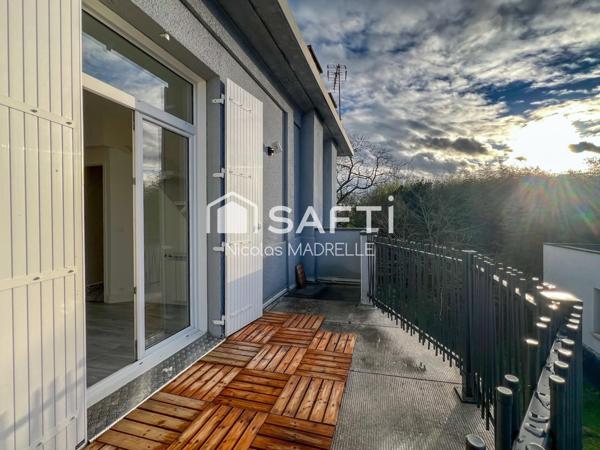 Maison 4 chambres, 6 pièces 130 m2, jardin 800 m2