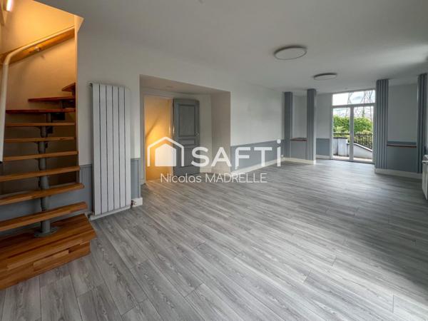 Maison 4 chambres, 6 pièces 130 m2, jardin 800 m2