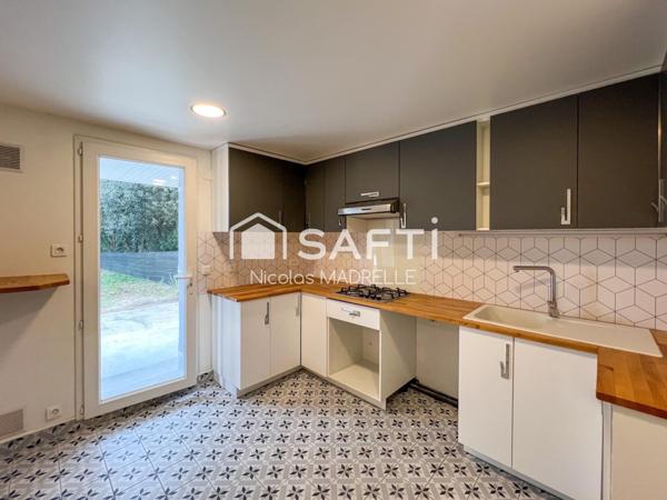 Maison 4 chambres, 6 pièces 130 m2, jardin 800 m2