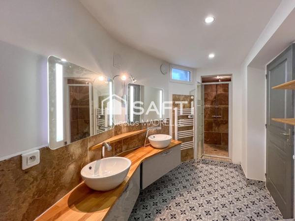 Maison 4 chambres, 6 pièces 130 m2, jardin 800 m2