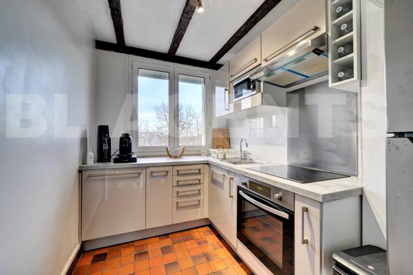 Appartement 3 pièces, 1 chambre de 56 m², box et cave, bas de Limeil