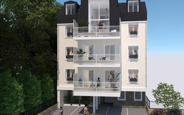 Appartement à vendre    2 pièces • 43,69 m2 Lagny-sur-Marne