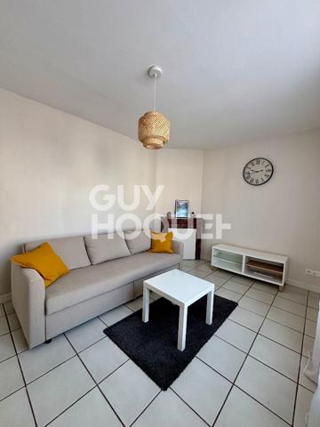 2 pièces meublés - 36.97m²  - proche gare