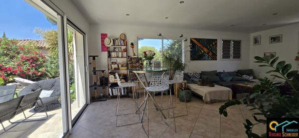 Maison 5 pieces de 130m² sur parcelle de 1260m² avec piscine et garage