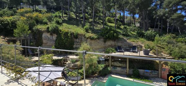 Maison 5 pieces de 130m² sur parcelle de 1260m² avec piscine et garage