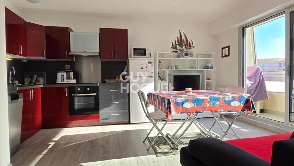 2 pièces lumineux à 2 pas de la plage !