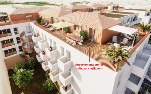 Appartement à vendre    2 pièces • 46 m2 Dax