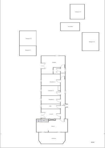 Proprieté à vendre 6 pièces NOYAL SUR SEICHE (35)