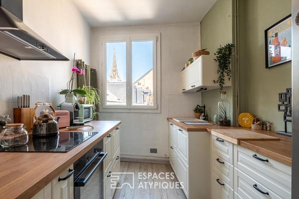 Appartement de caractère avec vue dégagée