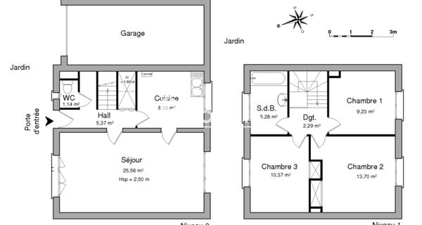 Location Maison 4 pièces 81.32 m² - Bondoufle 91070