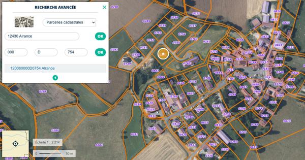Terrain viabilisé de 1239 m2