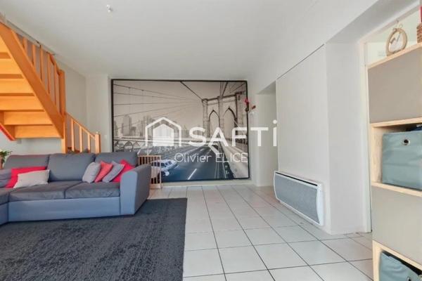 Maison avec pièce de vie spacieuse