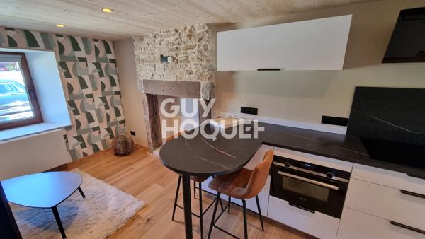 A LOUER STUDIO RENOVE VERRIERES DE JOUX