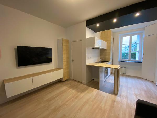 Nantes Hauts Pavés : Appartement T2 meublé entièrement rénové
