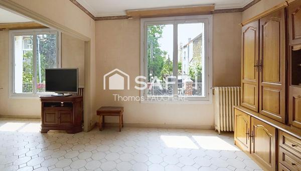 Maison meulière 105m², spacieuse et lumineuse