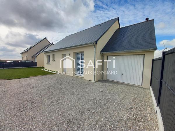 Pavillon plain-pied 3 chambres avec garage