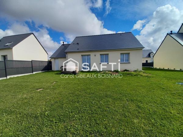 Pavillon plain-pied 3 chambres avec garage